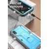imageSUPCASE Unicorn Beetle Pro Series Designed for Samsung Galaxy A10e Case2019 Release FullBody Rugged Holster ampamp Kickstand Case with Builtin Screen Protector RuddyBlue