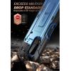 imageSUPCASE Unicorn Beetle Pro Series for Samsung Galaxy A12 Case 2020 Release FullBody Rugged Holster Case with Builtin Screen Protector RuddyMetallic Blue