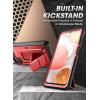 imageSUPCASE Unicorn Beetle Pro Series for Samsung Galaxy A12 Case 2020 Release FullBody Rugged Holster Case with Builtin Screen Protector RuddyRed