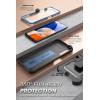imageSUPCASE Unicorn Beetle Pro Series for Samsung Galaxy A14 5G Case 2022 Release FullBody Rugged Holster Case with Builtin Screen Protector BlackTilt