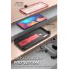 imageSUPCASE for Samsung Galaxy A20A30 Case with Screen Protector Unicorn Beetle Pro Builtin Stand ampamp Belt Clip Heavy Duty FullBody Rugged Shockproof Protective Phone Case for Galaxy A20A30 BlackMetallicRed