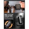imageSUPCASE for Samsung Galaxy Z Flip 7 Case with Builtin Stand ampamp BeltClip Unicorn Beetle Pro Hinge Protection Front Tempered Glass Screen Protector Full Body MilitaryGrade Phone Cover DesertBlack