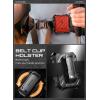 imageSUPCASE for Samsung Galaxy Z Flip 7 Case with Builtin Stand ampamp BeltClip Unicorn Beetle Pro Hinge Protection Front Tempered Glass Screen Protector Full Body MilitaryGrade Phone Cover DesertRuddy