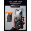 imageSUPCASE for Samsung Galaxy Z Flip 7 Case with Stand ampamp Front Screen Protector Unicorn Beetle Grip Support MagSafe Hinge Protection Full Body MilitaryGrade Rugged Back Phone Cover GuldanBlack