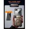 imageSUPCASE for Samsung Galaxy Z Flip 7 Case with Stand ampamp Front Screen Protector Unicorn Beetle Grip Support MagSafe Hinge Protection Full Body MilitaryGrade Rugged Back Phone Cover GuldanDesert