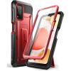 imageSUPCASE Unicorn Beetle Pro Series for Samsung Galaxy A12 Case 2020 Release FullBody Rugged Holster Case with Builtin Screen Protector RuddyRed