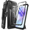 imageSUPCASE Unicorn Beetle Pro for Samsung Galaxy A55 Case with Stand Builtin Screen Protector ampamp Belt Clip MilitaryGrade Protection Kickstand Phone Case for Galaxy A55 5G 2024 Release BlackBlack