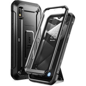imageSUPCASE Unicorn Beetle Pro Series Designed for Samsung Galaxy A10e Case2019 Release FullBody Rugged Holster ampamp Kickstand Case with Builtin Screen Protector RuddyBlack