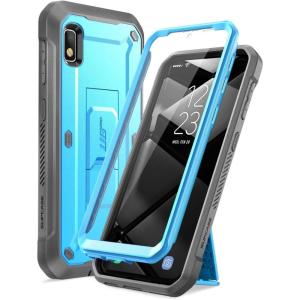 imageSUPCASE Unicorn Beetle Pro Series Designed for Samsung Galaxy A10e Case2019 Release FullBody Rugged Holster ampamp Kickstand Case with Builtin Screen Protector RuddyBlue