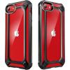 imageSUPCASE Unicorn Beetle EXO Series Case for iPhone SE 3rd Gen 2022  iPhone SE 2nd generation 2020  Premium Hybrid Protective Clear Bumper Case for iPhone SE 78 Black