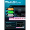 imageSUPCASE for Nintendo Switch 2 Joy Con Controllers Charger 9 Game Card Storage Ambient Lighting Allinone Organization Accessories for Switch 2 Heat Dissipation Slot for Dock with USB Cable