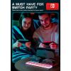 imageSUPCASE for Nintendo Switch 2 Joy Con Controllers Charger 9 Game Card Storage Ambient Lighting Allinone Organization Accessories for Switch 2 Heat Dissipation Slot for Dock with USB Cable