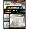 imageSUPCASE for iPad Mini 7 A17 Pro 2024 Case with Stand Unicorn Beetle Prism AntiScratch Support Apple Pencil Charging Slim Protective Clear Cover for iPad Mini 7th6th Generation 83 Inch BlackClear