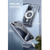 imageSUPCASE for iPhone 15 Pro Case with Stand Unicorn Beetle Pro Mag Builtin Screen Protector ampamp Belt Clip Compatible with MagSafe MilitaryGrade Magnetic Phone Case BlackClear