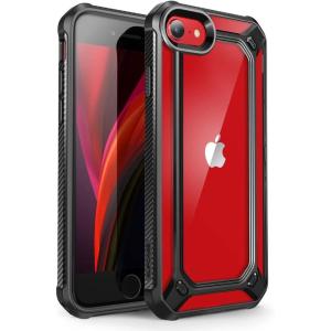 imageSUPCASE Unicorn Beetle EXO Series Case for iPhone SE 3rd Gen 2022  iPhone SE 2nd generation 2020  Premium Hybrid Protective Clear Bumper Case for iPhone SE 78 Black