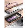 imageSUPCASE Unicorn Beetle Pro FullBody Rugged Holster Case with Builtin Screen Protector for Google Pixel 6 Pro 2021 BlackPurple