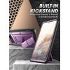 imageSUPCASE Unicorn Beetle Pro FullBody Rugged Holster Case with Builtin Screen Protector for Google Pixel 6 Pro 2021 BlackPurple