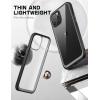 imageSupCase Unicorn Beetle Style Series Clear Case for iPhone 12 Pro Max Black  Designed for iPhone 12 Pro Max 2020 Release 67 Inch Premium Hybrid Protective