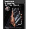 imageSupCase Unicorn Beetle Style Series Clear Case for iPhone 12 Pro Max Black  Designed for iPhone 12 Pro Max 2020 Release 67 Inch Premium Hybrid Protective