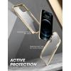 imageSUPCASE UB Edge Pro Case Phone Case for iPhone 13 Pro Max Cerulean  with Screen Protector AntiScratch FullBody Protection Slim Frame Clear Shockproof ProtectiveGold