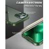 imageSUPCASE UB Edge Pro Case Phone Case for iPhone 13 Pro Max Cerulean  with Screen Protector AntiScratch FullBody Protection Slim Frame Clear Shockproof ProtectiveDark Green