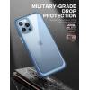 imageSUPCASE Unicorn Beetle Style Series Clear Case for iPhone 13 Pro Max Azure  2021 Release 67 Inch Premium Hybrid ProtectiveAzure