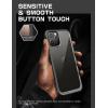 imageSUPCASE Unicorn Beetle Style Series Clear Case for iPhone 13 Pro Max Azure  2021 Release 67 Inch Premium Hybrid ProtectiveBlack