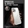 imageSUPCASE Unicorn Beetle Style Series Clear Case for iPhone 13 Pro Max Azure  2021 Release 67 Inch Premium Hybrid ProtectiveGray