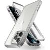 imageSUPCASE UB Edge Pro Case Phone Case for iPhone 13 Pro Max Cerulean  with Screen Protector AntiScratch FullBody Protection Slim Frame Clear Shockproof ProtectiveSilver