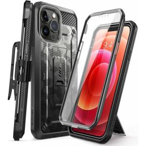 imageSUPCASE for iPhone 13 Pro Max Case with Screen Protector Unicorn Beetle Pro Builtin Stand ampamp Belt Clip Heavy Duty FullBody Rugged Kickstand Protective Phone Case for iPhone 13 Pro Max GuldanCamoGray