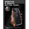imageSUPCASE Unicorn Beetle Style Series Case for iPhone 13 2021 Release 61 Inch Premium Hybrid Protective Clear Case JasperBlack