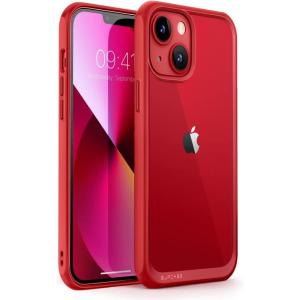 imageSUPCASE Unicorn Beetle Style Series Case for iPhone 13 2021 Release 61 Inch Premium Hybrid Protective Clear Case JasperRed