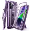 imageSUPCASE for iPhone 14 Pro Max Case with Screen Protector Unicorn Beetle Pro Builtin Stand ampamp BeltClip FullBody Heavy Duty Shockproof Protective Phone Case for iPhone 14 Pro Max BlackFrostPurple