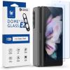 imageWhitestone 2PACK EZ GLASS Screen Protector for Galaxy Z Fold 4 2022 Full Coverage Tempered Glass Shield Easy Install Camera Protector 1pack included  Two Pack