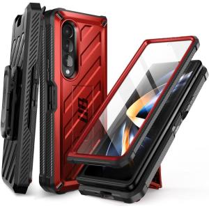 imageSUPCASE for Galaxy Z Fold 4 Case with Stand ampamp BeltClip Unicorn Beetle Builtin Screen Protector MilitaryGrade Drop Protection Heavy Duty Protective Phone Case for Samsung Fold 4 BlackRuddy