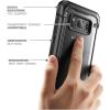 imageSupCase Samsung Galaxy S8 Active Case Unicorn Beetle Series Premium Hybrid Protective Frost Clear Case for Samsung Galaxy S8 Active 2017 Release Not Fit Regular Galaxy S8S8 Plus FrostBlack