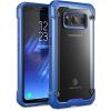 imageSUPCASE Samsung Galaxy S8 Active Case Unicorn Beetle Series Premium Hybrid Protective Frost Clear Case for Samsung Galaxy S8 Active 2017 Release Not Fit Regular Galaxy S8S8 Plus FrostNavy