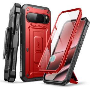 imageSUPCASE for Google Pixel 1010 Pro Case with Screen Protector Unicorn Beetle Pro Builtin Stand ampamp BeltClip MilitaryGrade Protection Full Body Heavy Duty Phone Case BlackRuddy