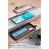 imageSUPCASE Unicorn Beetle Pro Series FullBody Rugged Holster Case with Builtin Screen Protector for 66Inch OnePlus 8T 2020 Metallic Blue