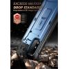 imageSUPCASE Unicorn Beetle Pro Series FullBody Rugged Holster Case with Builtin Screen Protector for 66Inch OnePlus 8T 2020 Metallic Blue