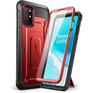 imageSUPCASE Unicorn Beetle Pro Series Case Designed for OnePlus 8T 2020 FullBody Rugged Holster Case with Builtin Screen Protector for OnePlus 8T 5G Ruddy