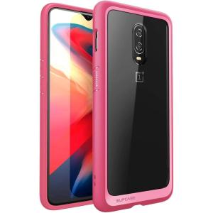 imageSUPCASE Unicorn Beetle Style Series Case for OnePlus 6T Premium Hybrid Protective Clear Case for OnePlus 6T 2018 Release  Retail Package Pink