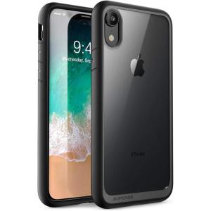 imageSUPCASE Unicorn Beetle Style Series Case for iPhone XR Premium Hybrid Protective Clear Case for Apple iPhone XR 61 inch 2018 Release BlackMinimalist