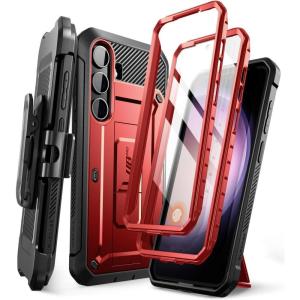 image:imageSUPCASE for Samsung Galaxy S24 Plus Case with Stand 2 Front Frames Builtin Screen Protector amp BeltClip MilitaryGrade Protection Heavy Duty Rugged Phone Case for Galaxy S24 Plus BlackRuddy