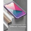 image:imageSUPCASE Unicorn Beetle EXO Pro Series Case for iPhone 12 Pro Max 2020 Release 67 Inch with Builtin Screen Protector Premium Hybrid Protective Clear Bumper Case PurplePurple