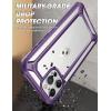 image:imageSUPCASE Unicorn Beetle EXO Pro Series Case for iPhone 12 Pro Max 2020 Release 67 Inch with Builtin Screen Protector Premium Hybrid Protective Clear Bumper Case PurplePurple