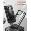 image:imageSUPCASE Unicorn Beetle EXO Pro Series Case for iPhone 12 Pro Max 2020 Release 67 Inch with Builtin Screen Protector Premium Hybrid Protective Clear Bumper Case PurpleBlack