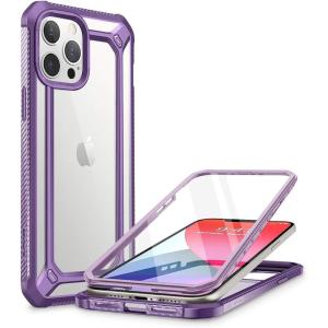 image:imageSUPCASE Unicorn Beetle EXO Pro Series Case for iPhone 12 Pro Max 2020 Release 67 Inch with Builtin Screen Protector Premium Hybrid Protective Clear Bumper Case PurplePurple