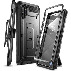 image:imageSUPCASE for Samsung Galaxy Note 10 Case with Stand Unicorn Beetle Pro Builtin Belt Clip FullBody Rugged Kickstand Phone Case without BuiltIn Screen Protector for Galaxy Note 10 2019 BlackBlack