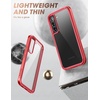 image:imageSUPCASE Unicorn Beetle Pro Slim Transparent Protective Case for Samsung Galaxy S22 Plus 5G 2022 Metallic RedRed